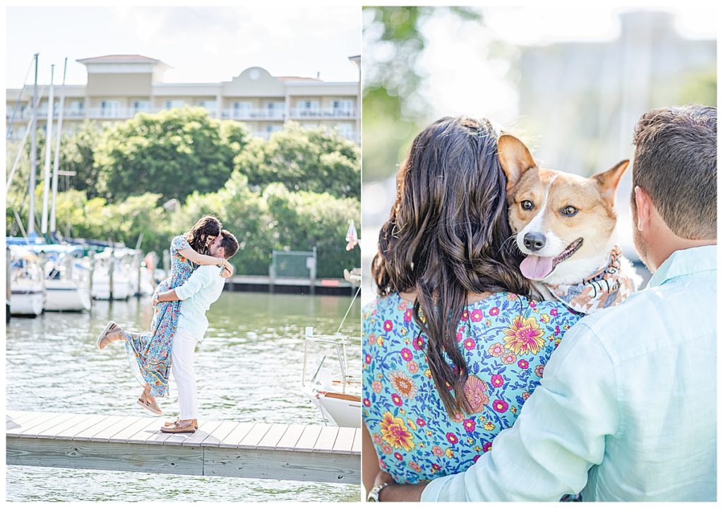 Tampa Florida Engagement session by the bay